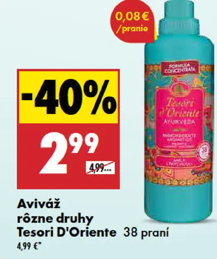 Tesori d'Oriente aviváž