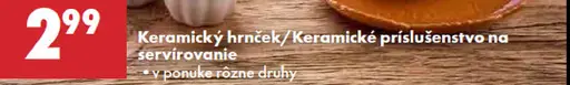 SMUKEE keramický hrnček a keramické príslušenstvo na servírovanie