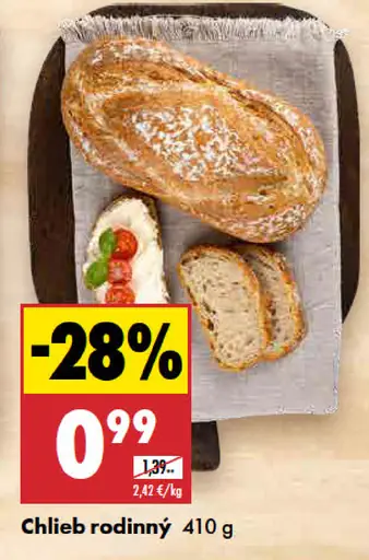 Rodinný kváskový chlieb