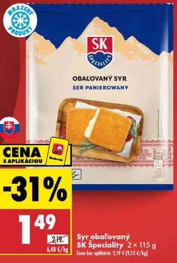 SK Špeciality Obalovaný syr