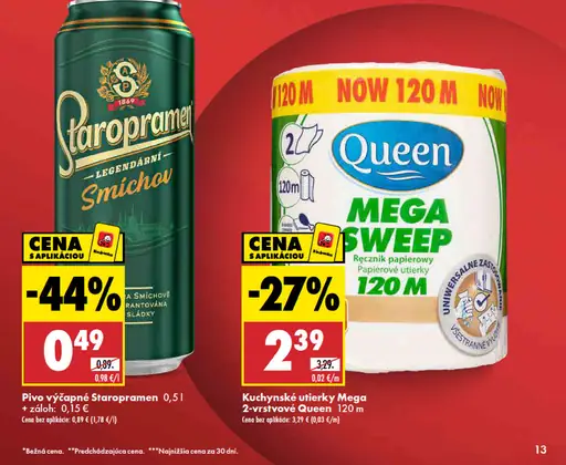 Kuchynské utierky Mega 2-vrstvové Queen