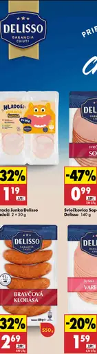 Delisso Hladoši Kuracia šunka