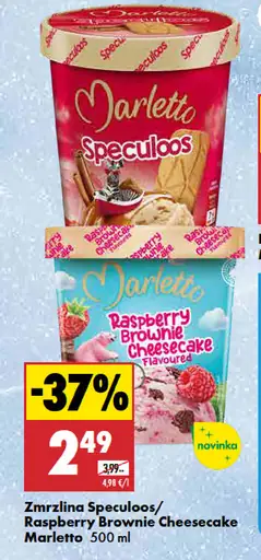 Marletto zmrzlina Speculoos
