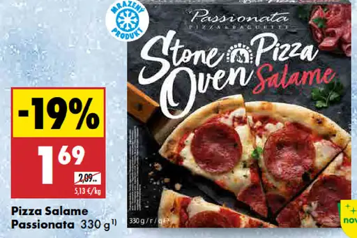 Passionata pizza Salame