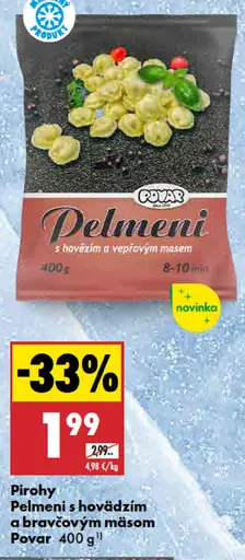 Povar Pelmeni s bravčovým mäsom