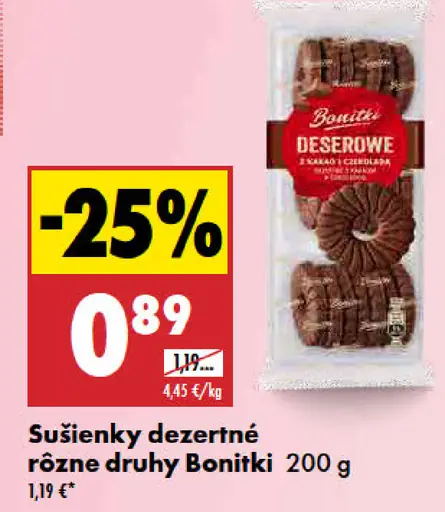 Bonitki Sušienky dezertné