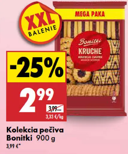 Kolekcia pečiva Bonitki