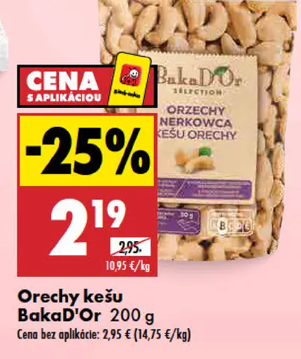 Baka'Dor kešu orechy
