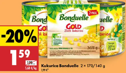 Bonduelle Kukuřica