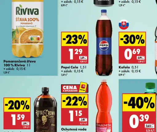 Riviva pomarančová šťava 100 %
