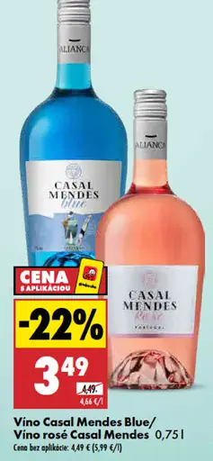 Vino biele Casal Mendes Blue