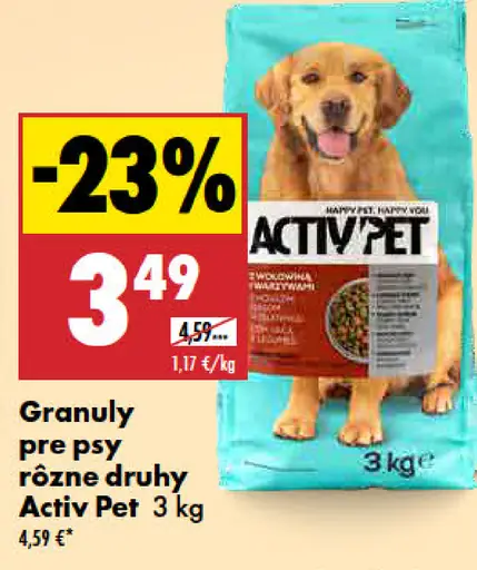 Activ Pet Granuly pre psy