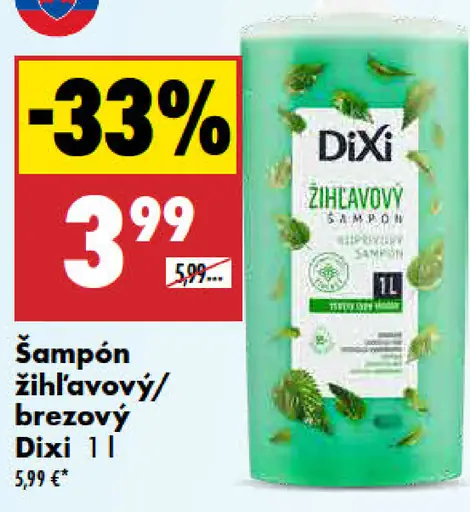 Dixi Žihľavový šampón