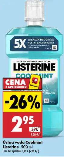 Listerine Coolmint ústna voda