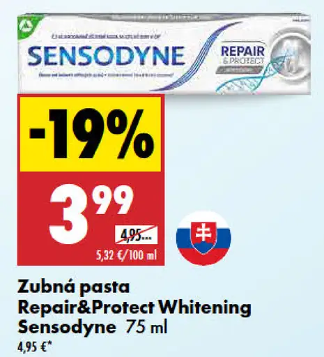 Sensodyne Repair & Protect Whitening zubná pasta