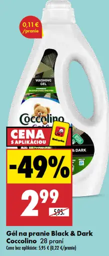 Gél na pranie Black & Dark Coccolino
