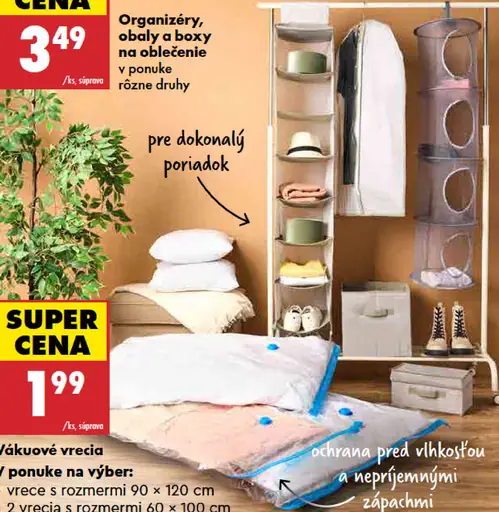 Organizéry, obaly a boxy na oblečenie – rôzne druhy