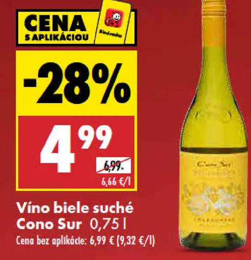 Cono Sur Vino biele suché