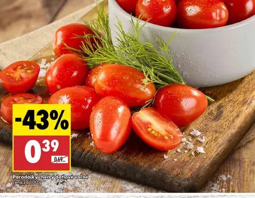 Paradajky cherry datľové