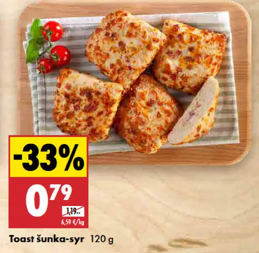 Toast šunka-syr