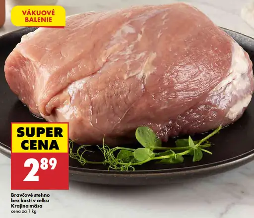 Bravčové stehno bez kosti v celku