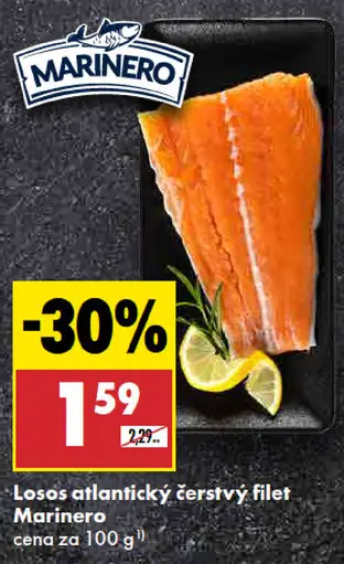 Losos atlantický čerstvý filet