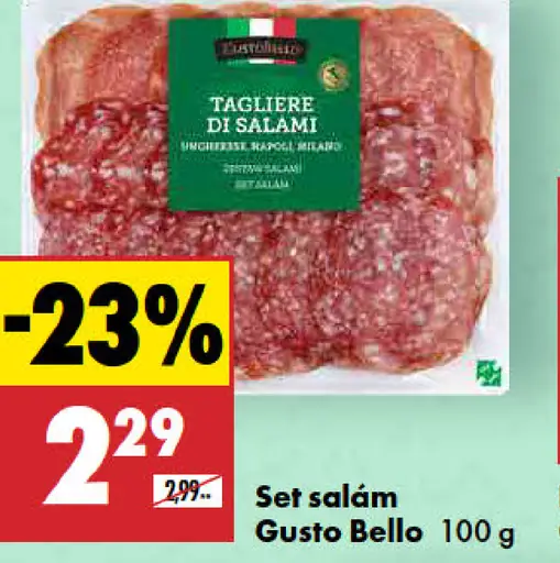 Gusto Bello Set údenín Antipasto di Calabria