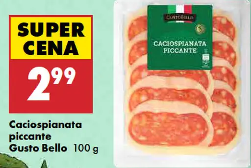 Gusto Bello Caciospiancata piccante