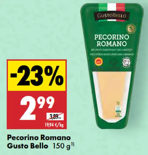 Gusto Bello Pecorino Romano