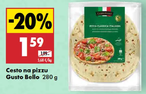 Cesto na pizzu Gusto Bello