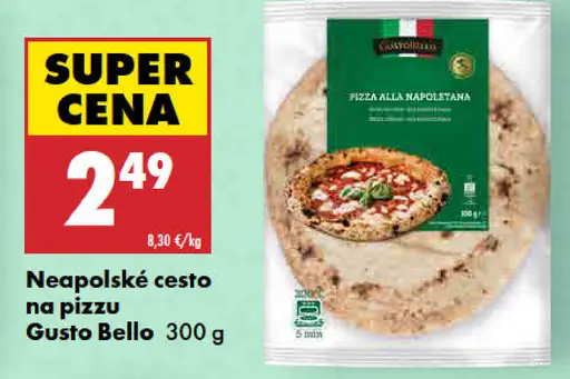 Gusto Bello Neapolské cesto na pizzu