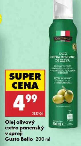 Gusto Bello Olej olivový extra panenský