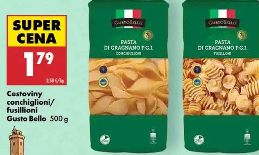 Gusto Bello cestoviny conchiglioni