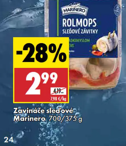 Marinero zavináče sleďové