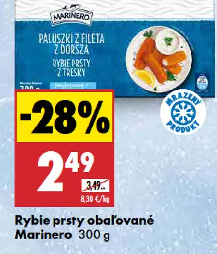 Rybíe prsty obaľované Marinero