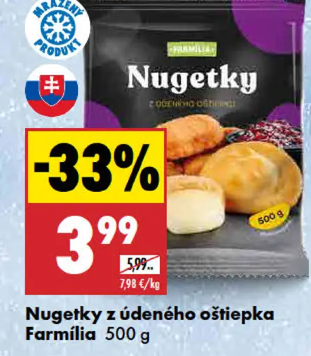 Nuggetky z údeného oštiepka Farmilak
