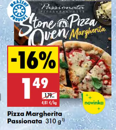 Pizza Margherita Passionata Stone Oven