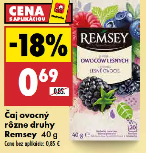 Remsey Čaj ovocný