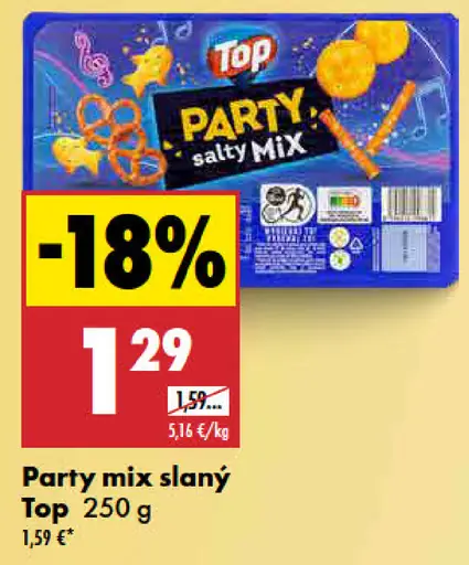 Party mix slaný Top