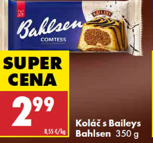 Bahlsen koláč s Baileys