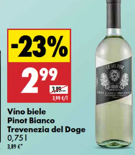 Vino biele Pinot Bianco Trevenezia del Doge