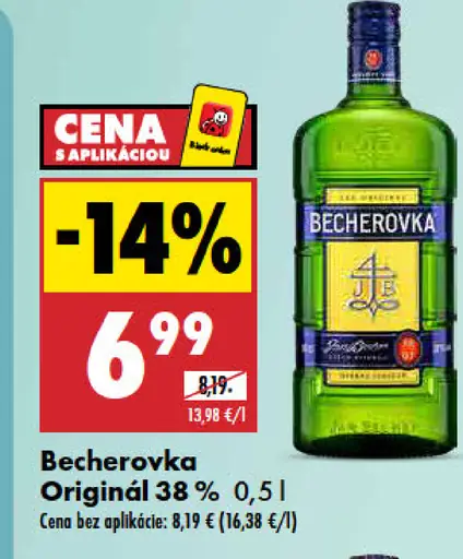 Becherovka Original 38 %
