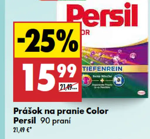 Prášok na pranie Color Persil