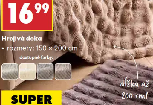 Smukee hrejivá deka
