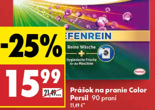 Prací prášok Color Persil