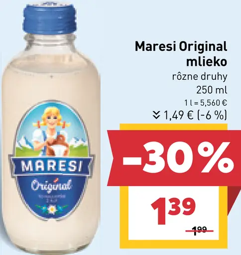 Maresi Original mlieko