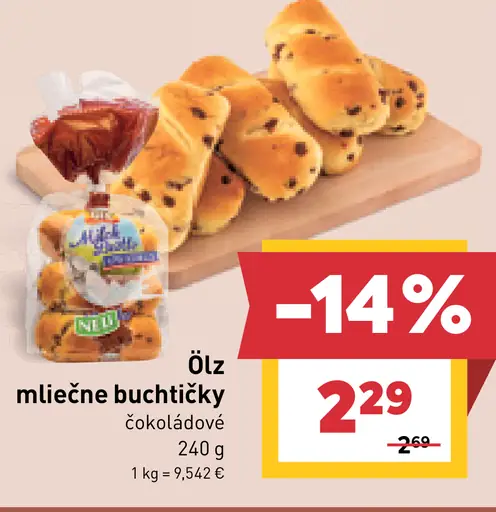 mliečne buchtičky