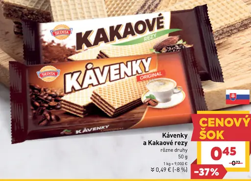 Kakaové rezy