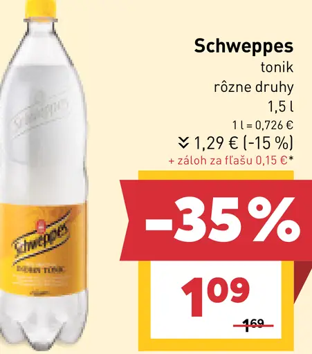 Schweppes tonik