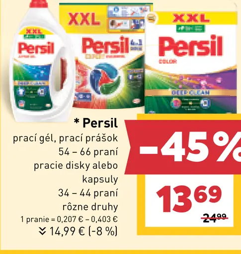 Persil prací gél